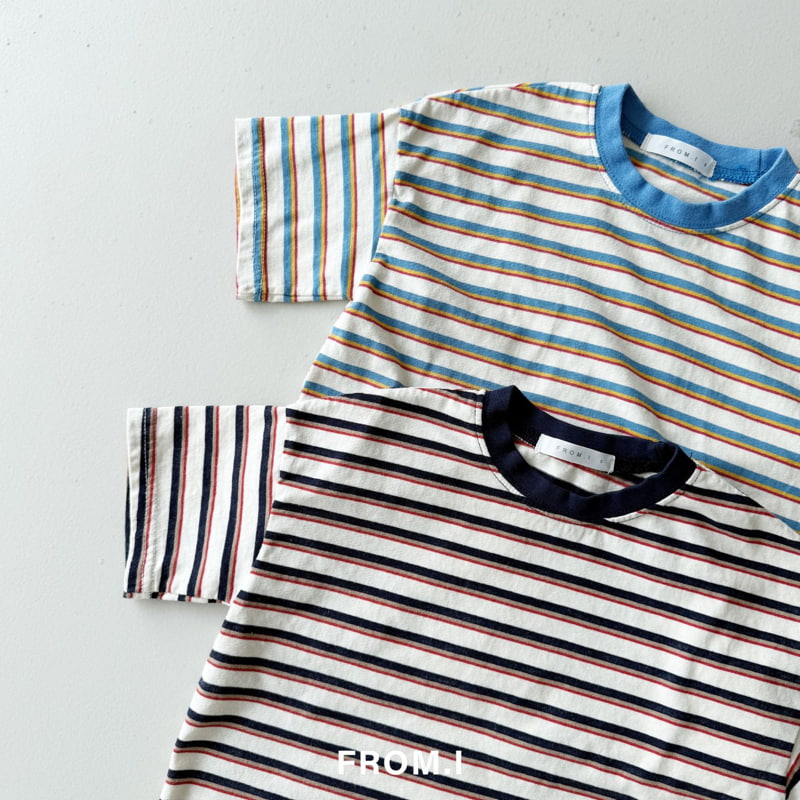 From I - Korean Children Fashion - #kidzfashiontrend - Stripe Tee - 7