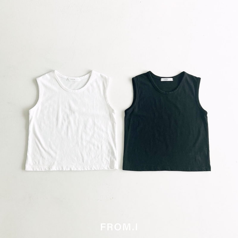 From I - Korean Children Fashion - #kidzfashiontrend - Round Over Sleeveless - 7