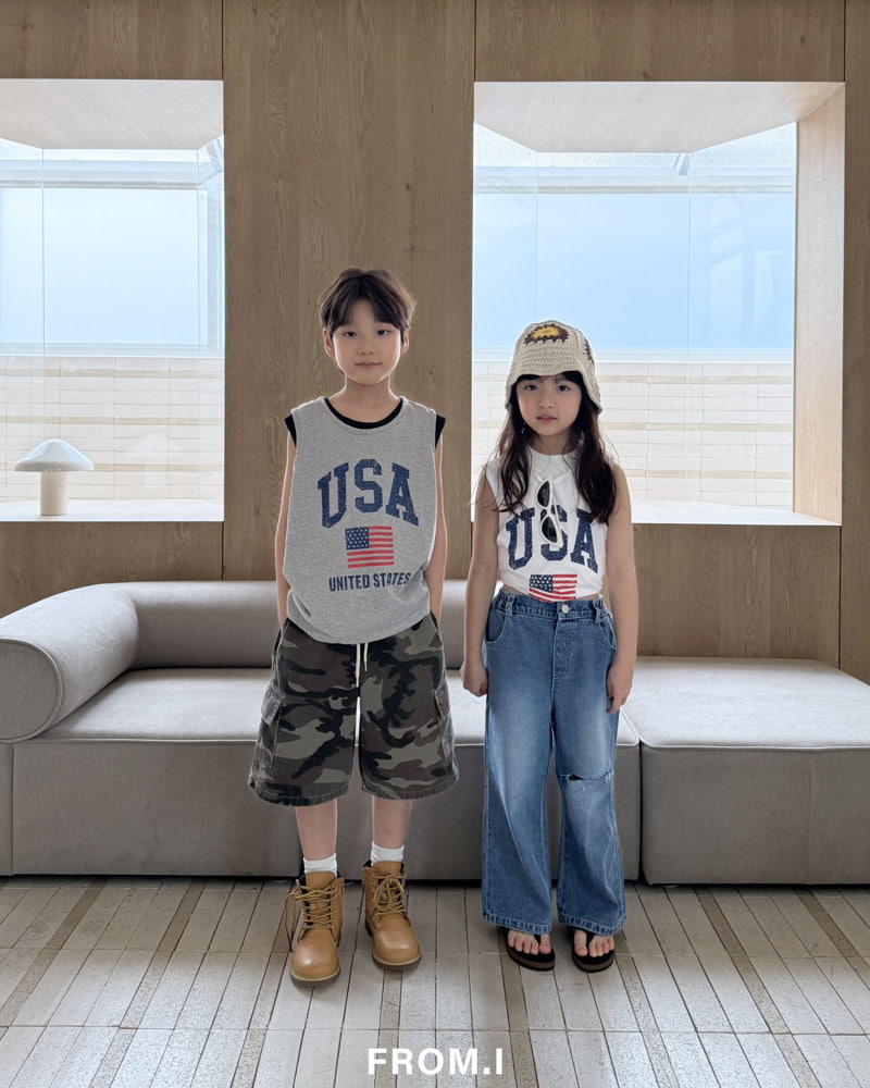 From I - Korean Children Fashion - #littlefashionista - USA Sleeveless - 10