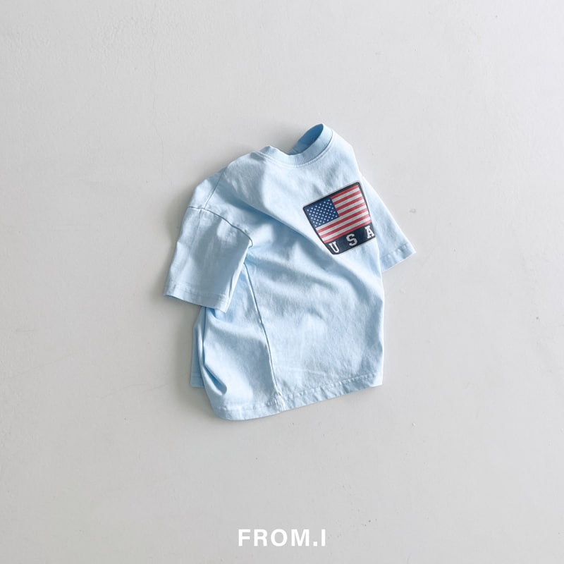 From I - Korean Children Fashion - #littlefashionista - Pig USA Tee - 8