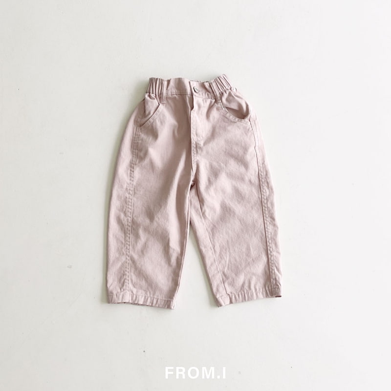 From I - Korean Children Fashion - #Kfashion4kids - Curved Cotton Pants - 4