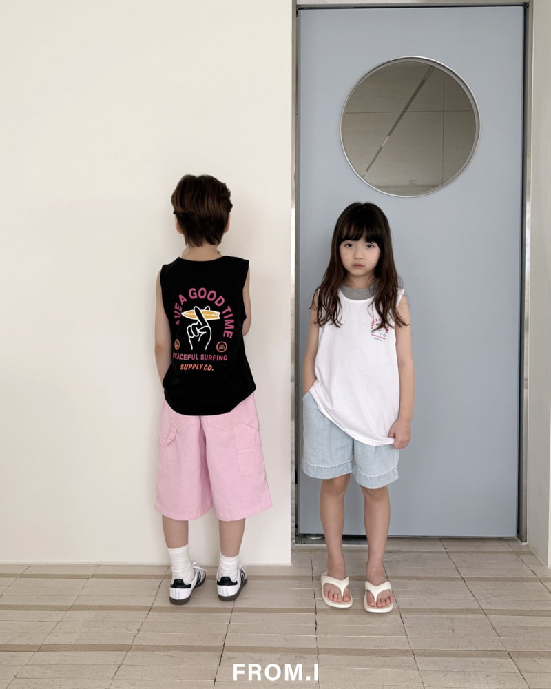From I - Korean Children Fashion - #littlefashionista - Good Time Sleeveless - 12
