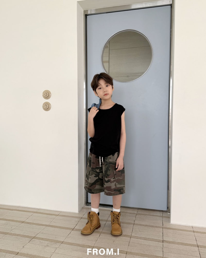 From I - Korean Children Fashion - #littlefashionista - Round Over Sleeveless - 9