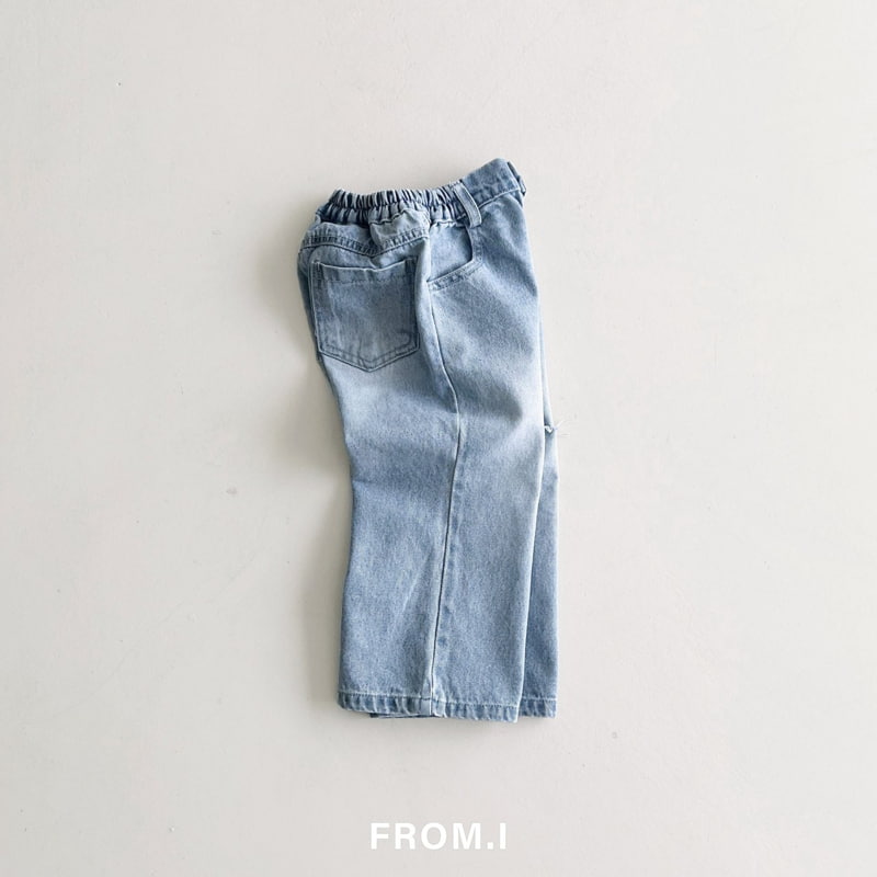 From I - Korean Children Fashion - #littlefashionista - Wide Cut Flare Jeans - 6