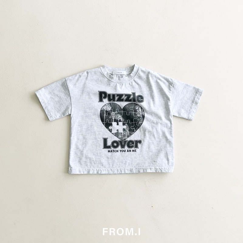 From I - Korean Children Fashion - #littlefashionista - Puzzle Tee - 5