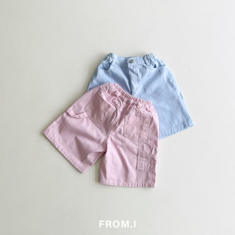 From I - Korean Children Fashion - #magicofchildhood - Color Carpenter Pants - 3