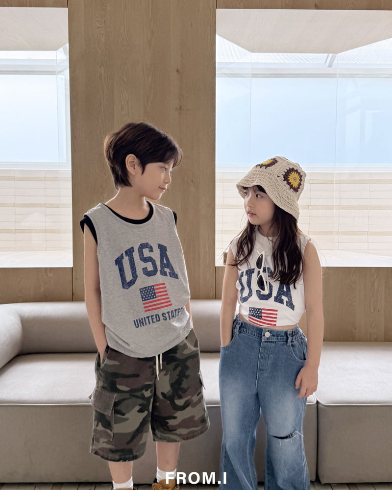 From I - Korean Children Fashion - #magicofchildhood - USA Sleeveless - 11