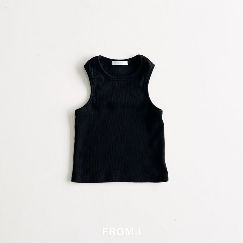 From I - Korean Children Fashion - #magicofchildhood - Gold Sleeveless Tee - 7