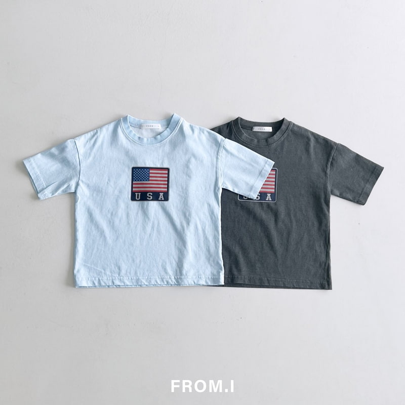 From I - Korean Children Fashion - #magicofchildhood - Pig USA Tee - 9