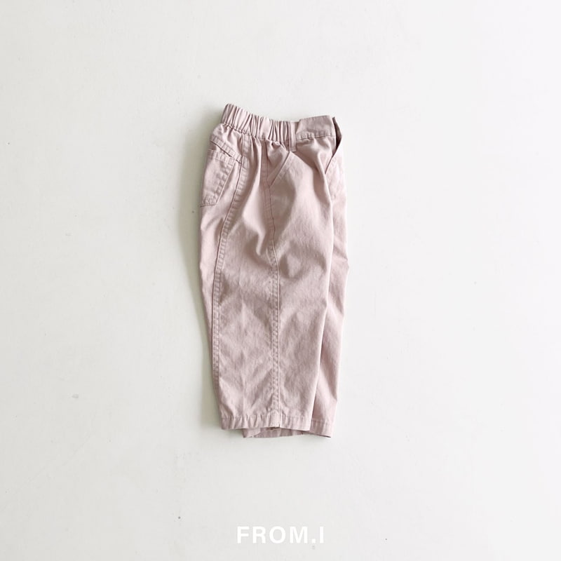 From I - Korean Children Fashion - #magicofchildhood - Curved Cotton Pants - 5