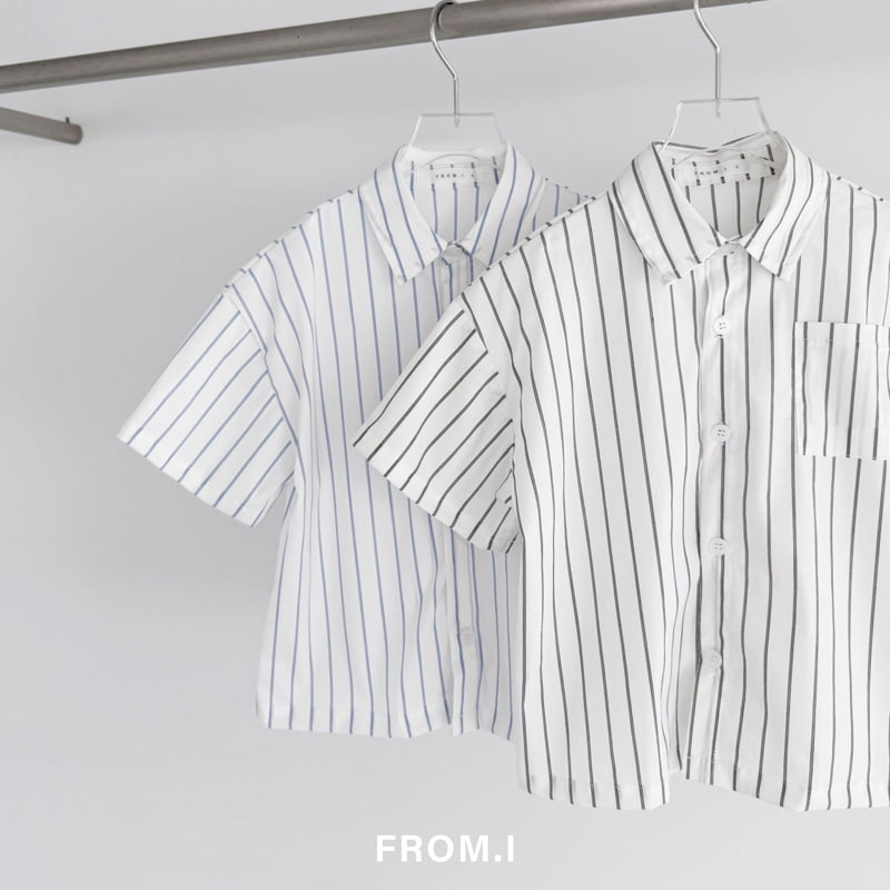 From I - Korean Children Fashion - #magicofchildhood - Striped Shirt - 3