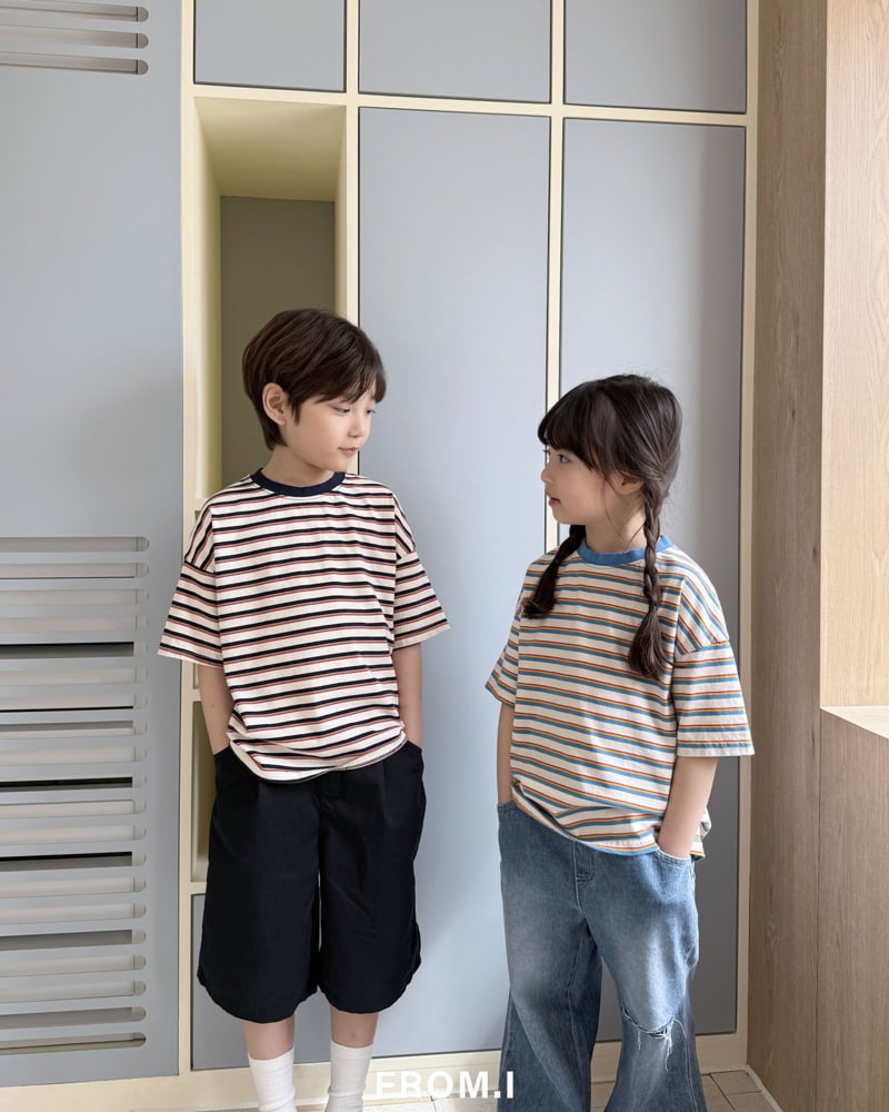 From I - Korean Children Fashion - #magicofchildhood - Stripe Tee - 10