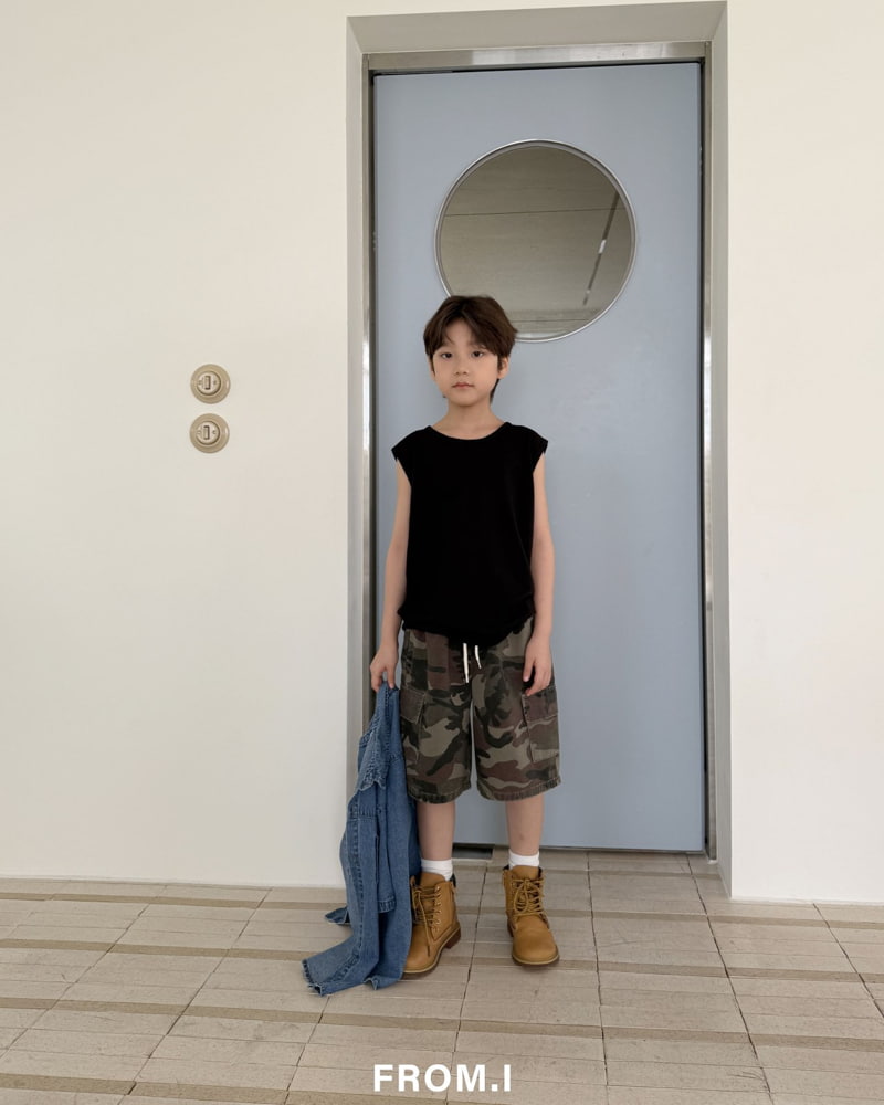 From I - Korean Children Fashion - #magicofchildhood - Round Over Sleeveless - 10