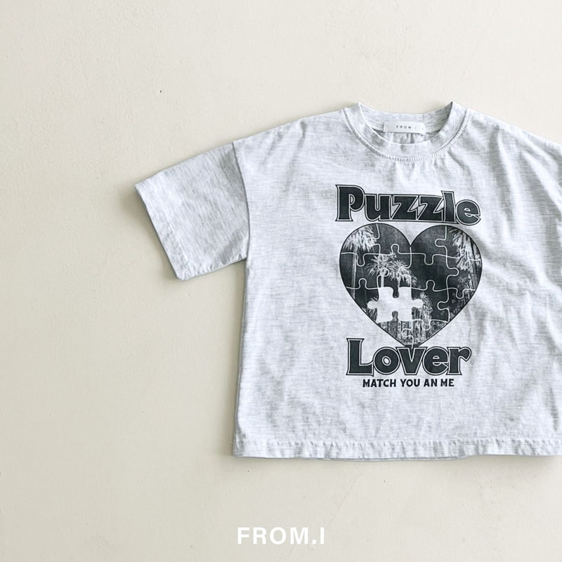 From I - Korean Children Fashion - #magicofchildhood - Puzzle Tee - 6