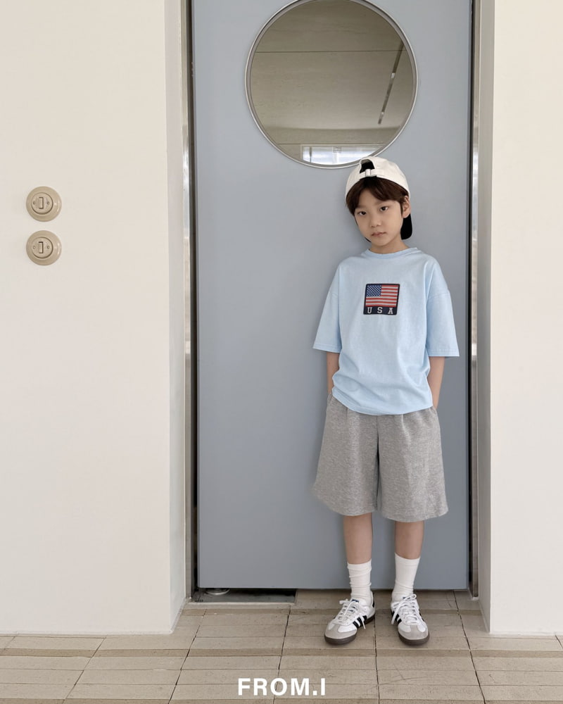 From I - Korean Children Fashion - #minifashionista - Pig USA Tee - 10