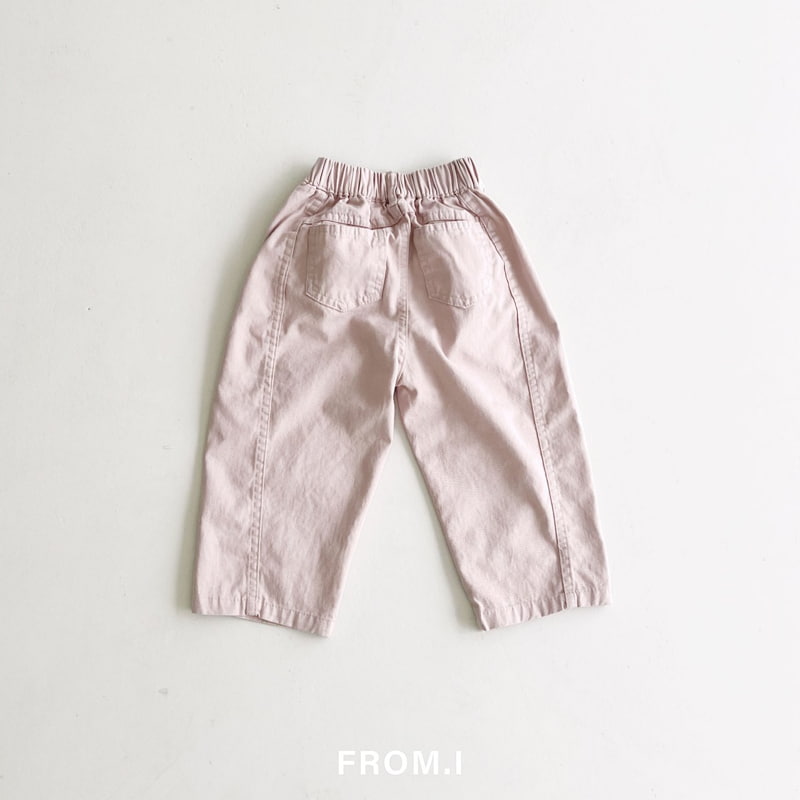 From I - Korean Children Fashion - #minifashionista - Curved Cotton Pants - 6