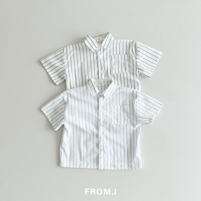 From I - Korean Children Fashion - #magicofchildhood - Striped Shirt - 4