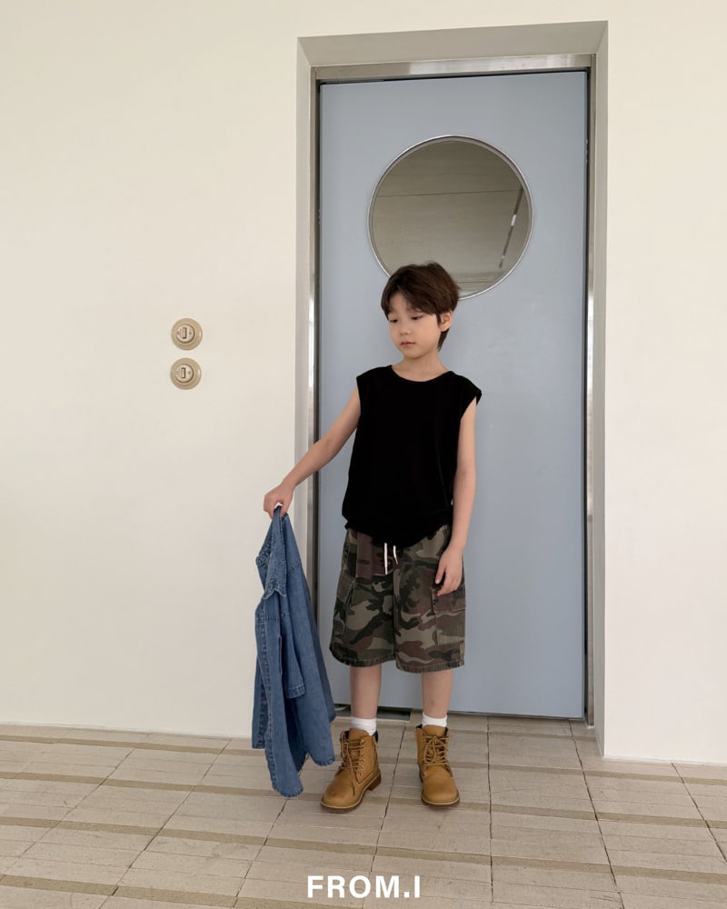 From I - Korean Children Fashion - #minifashionista - Round Over Sleeveless - 11