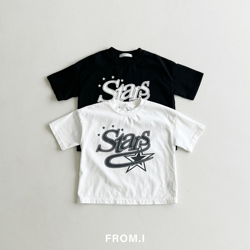 From I - Korean Children Fashion - #prettylittlegirls - Stars Tee