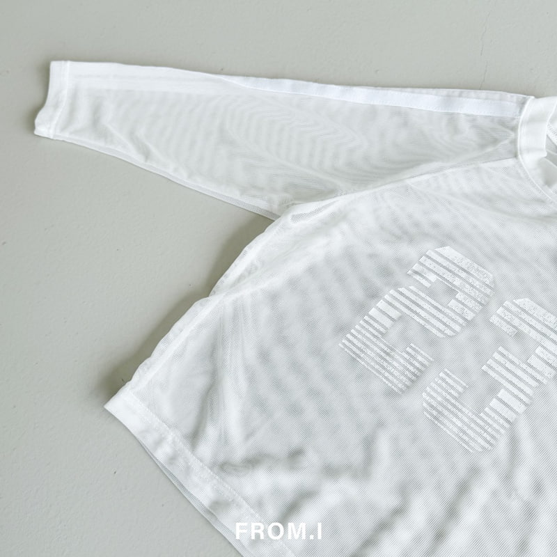 From I - Korean Children Fashion - #prettylittlegirls - Mesh Tee - 10