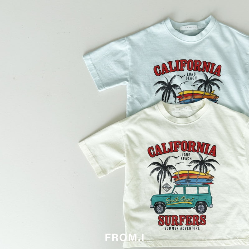 From I - Korean Children Fashion - #prettylittlegirls - California Tee - 6