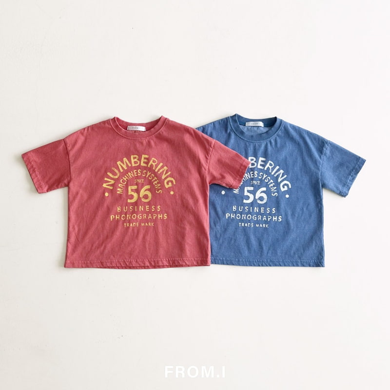 From I - Korean Children Fashion - #stylishchildhood - Numbering Tee - 3