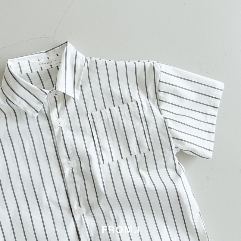From I - Korean Children Fashion - #stylishchildhood - Striped Shirt - 8