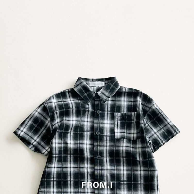 From I - Korean Children Fashion - #stylishchildhood - Check Shirt - 6