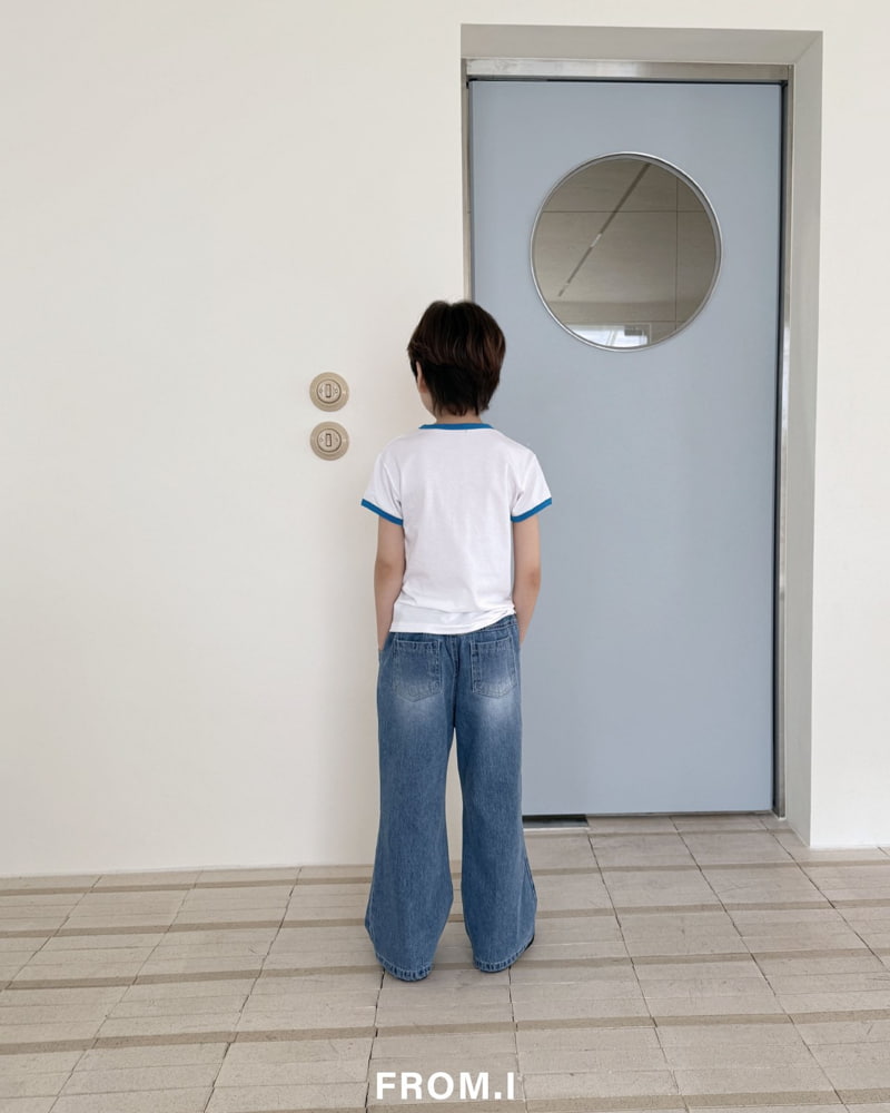 From I - Korean Children Fashion - #stylishchildhood - Wide Cut Flare Jeans - 12