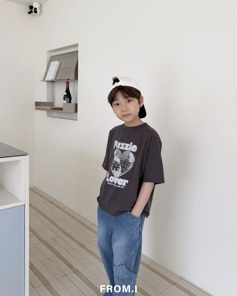 From I - Korean Children Fashion - #stylishchildhood - Puzzle Tee - 11