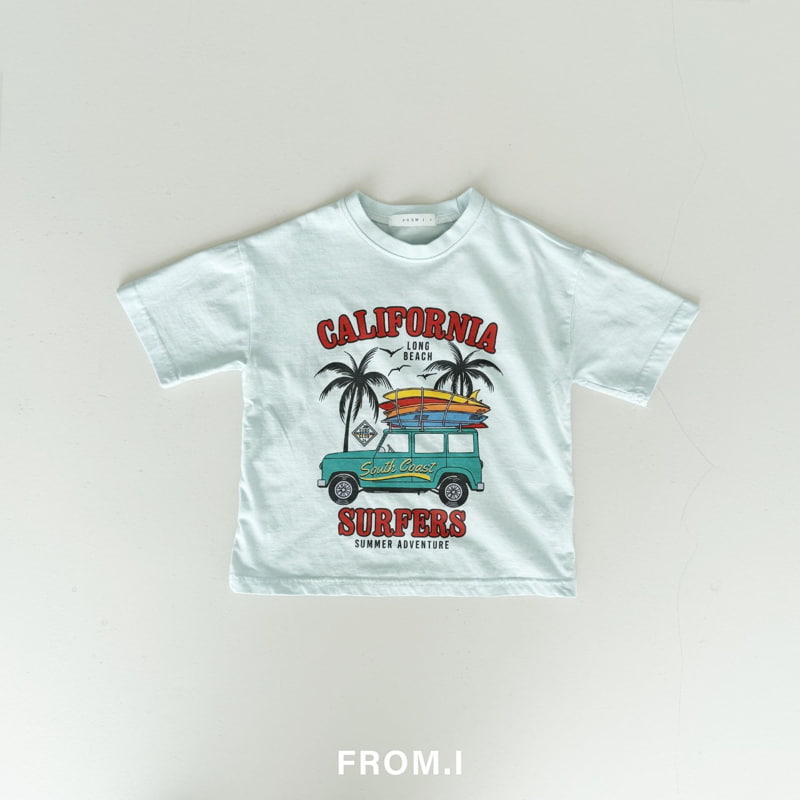 From I - Korean Children Fashion - #todddlerfashion - California Tee - 7