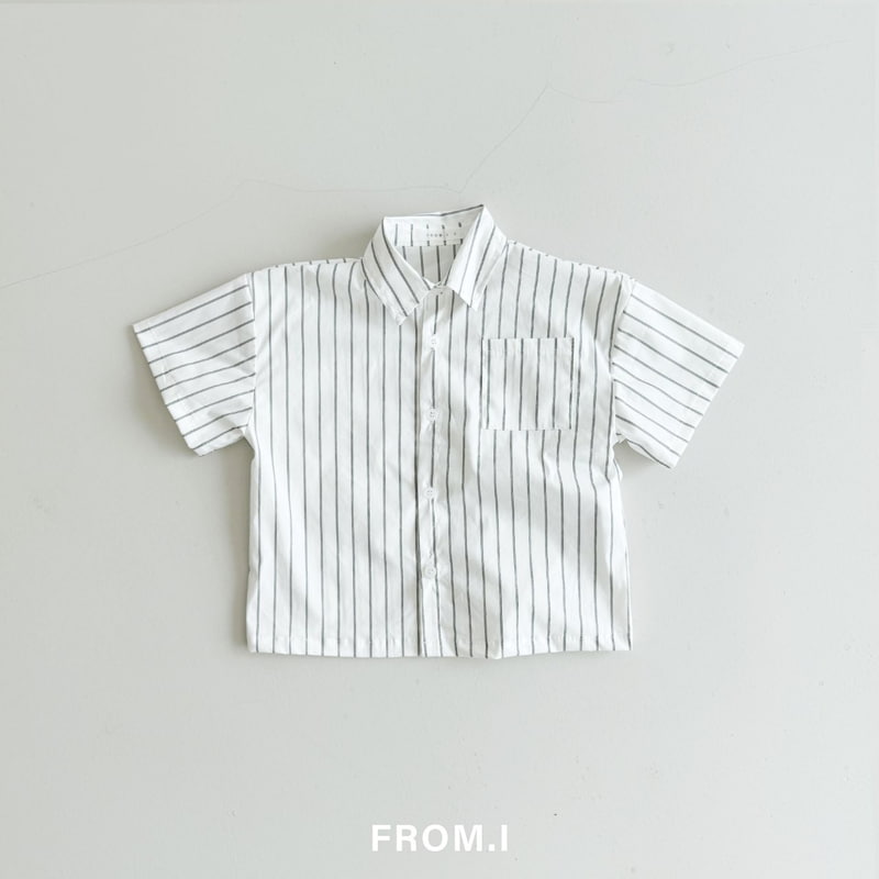 From I - Korean Children Fashion - #todddlerfashion - Striped Shirt - 6