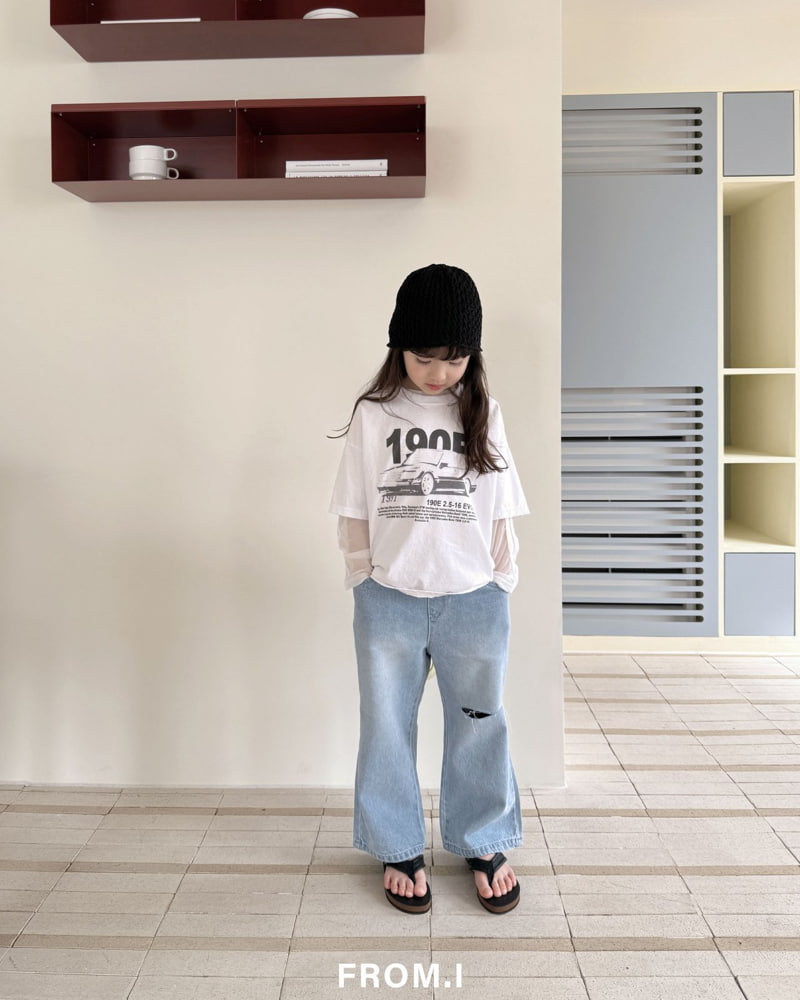 From I - Korean Children Fashion - #toddlerclothing - Mesh Tee - 12