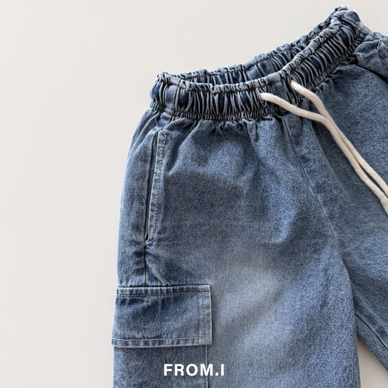 From I - Korean Children Fashion - #toddlerclothing - Cargo Denim Pants - 10