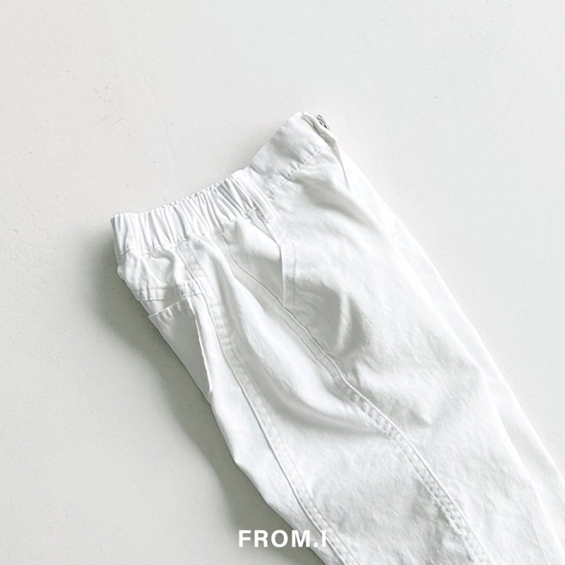 From I - Korean Children Fashion - #toddlerclothing - Curved Cotton Pants - 9