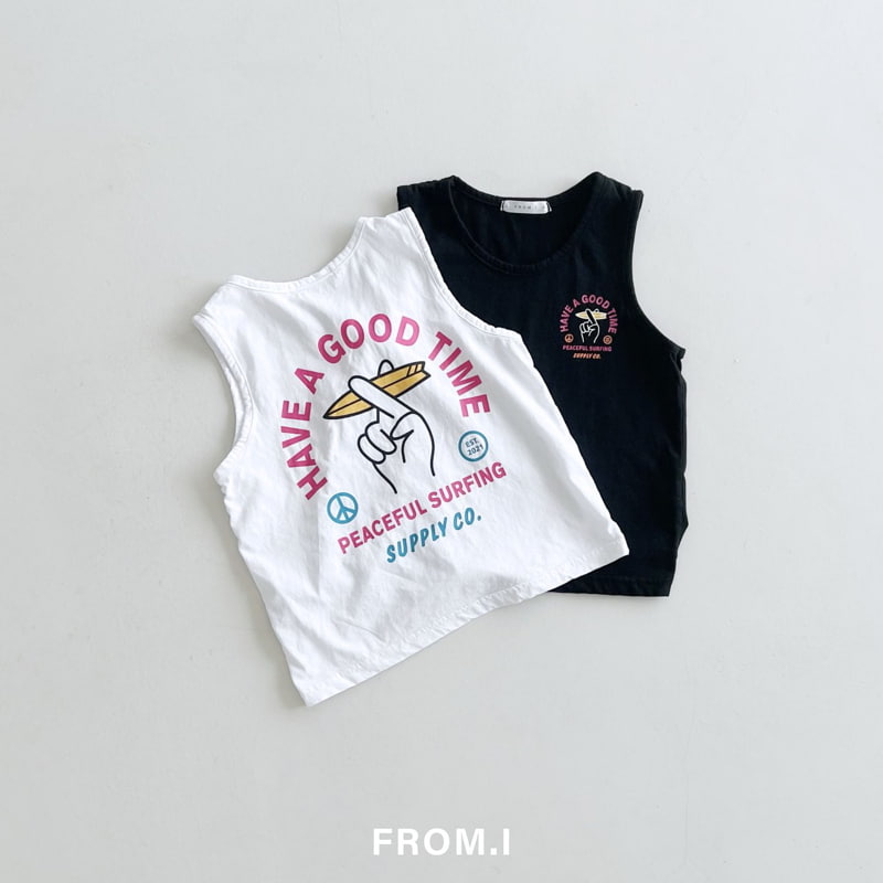 From I - Korean Children Fashion - #toddlerclothing - Good Time Sleeveless