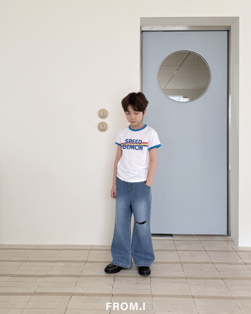 From I - Korean Children Fashion - #toddlerclothing - Wide Cut Flare Jeans - 11