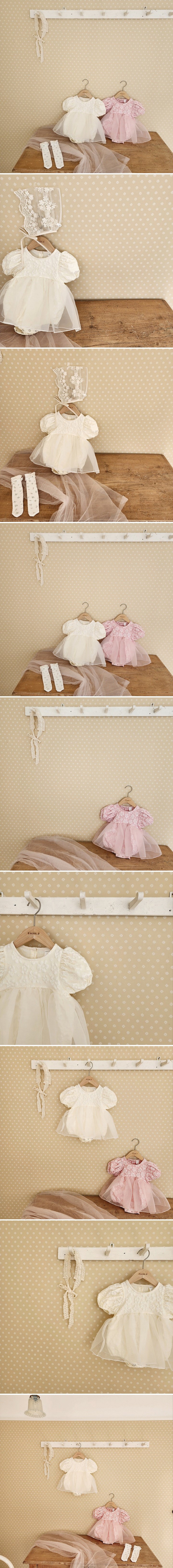 From J - Korean Baby Fashion - #babyfashion - Flower Dress Suit