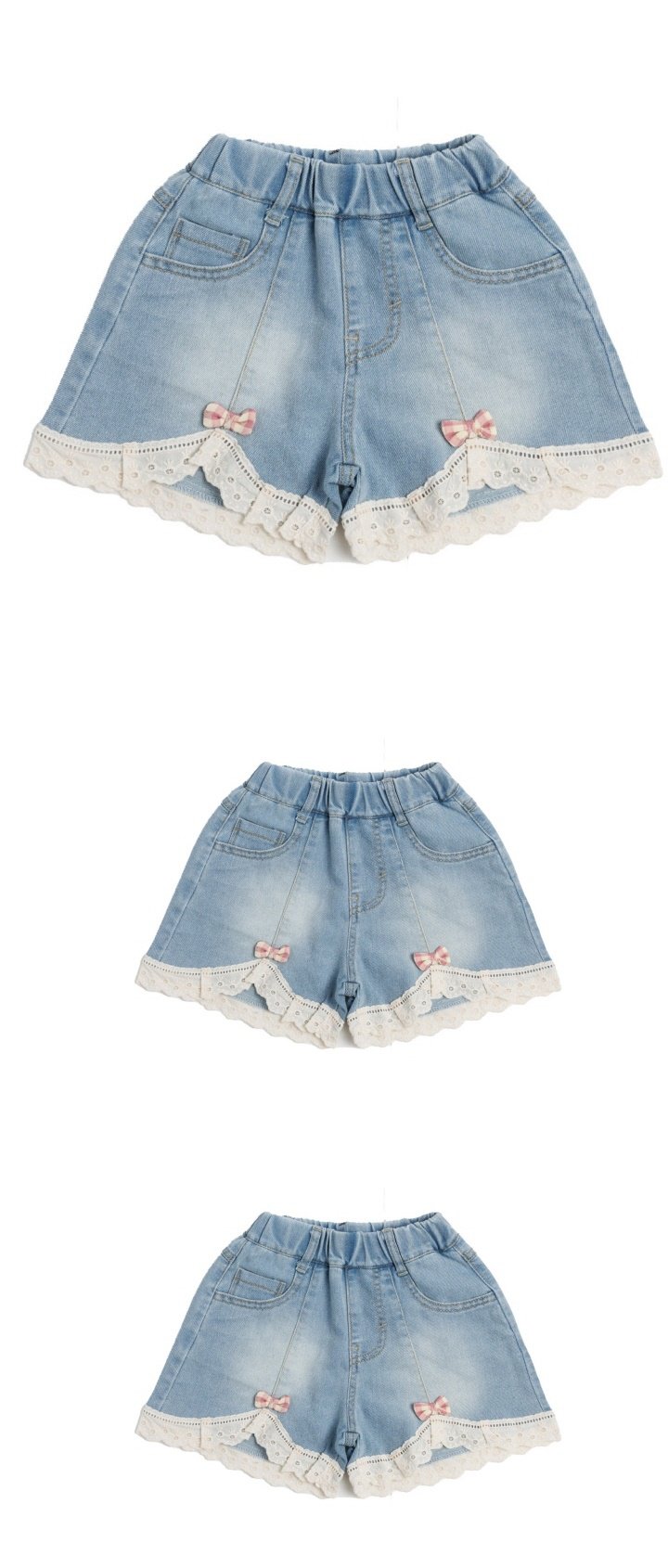 Ggbebe - Korean Children Fashion - #Kfashion4kids - Lace Shorts