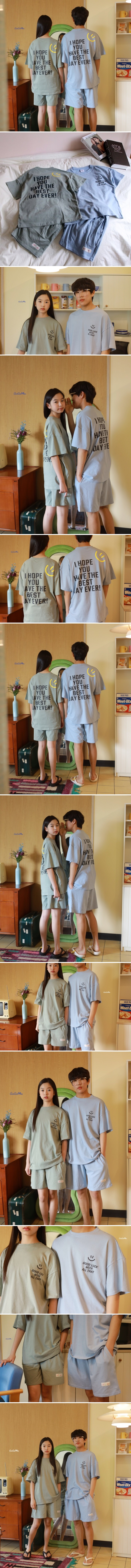 Ggoggoming - Korean Children Fashion - #childofig - Good Luck Top Bottom Set - 2