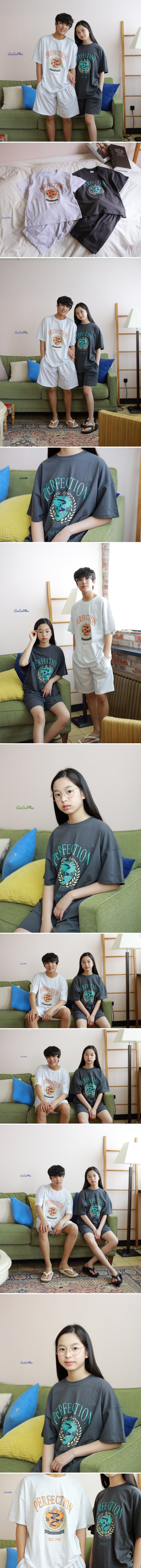 Ggoggoming - Korean Children Fashion - #childofig - Scissors Top Bottom Set - 2