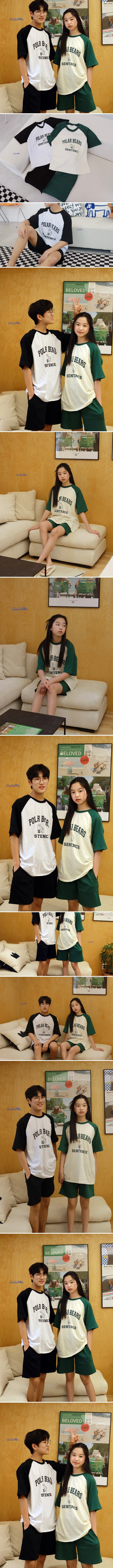 Ggoggoming - Korean Children Fashion - #magicofchildhood - Polar Bear Top Bottom Set - 2