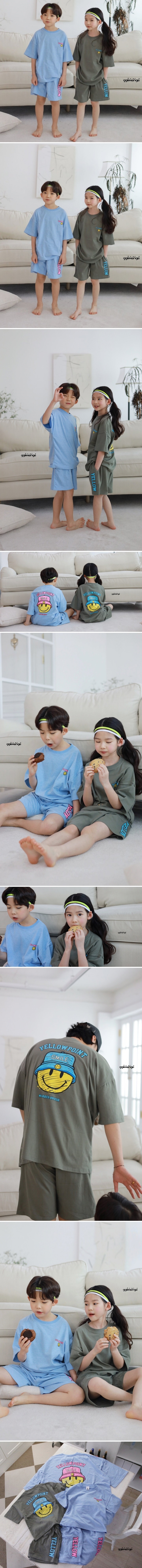 Ggomenge - Korean Children Fashion - #littlefashionista - Cap Top Bottom Set - 2