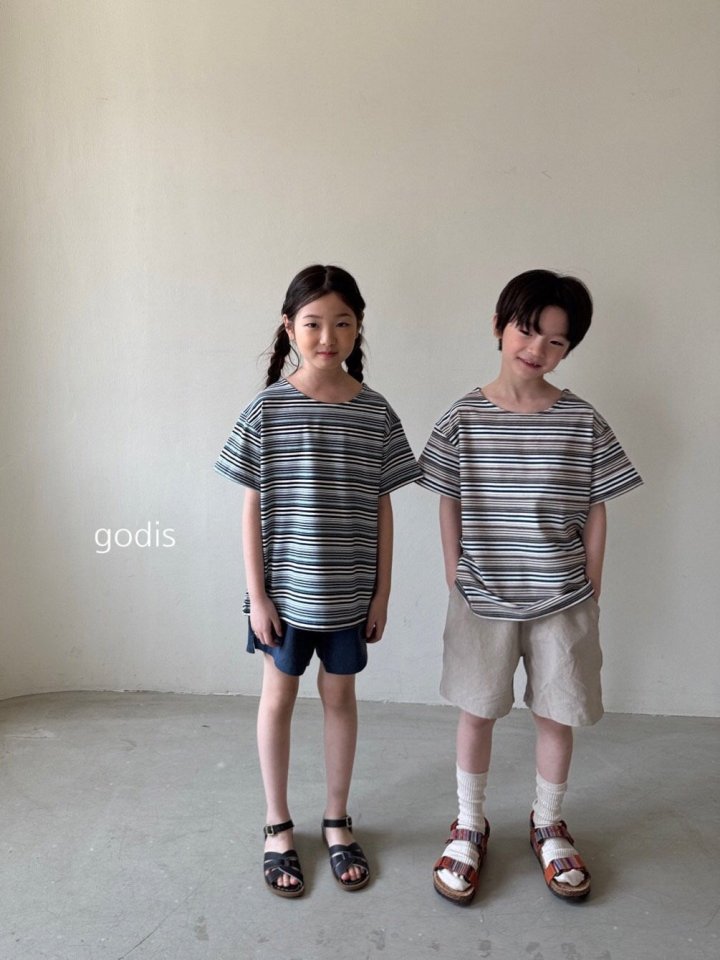 Godis - Korean Children Fashion - #Kfashion4kids - What Stripe Tee - 10