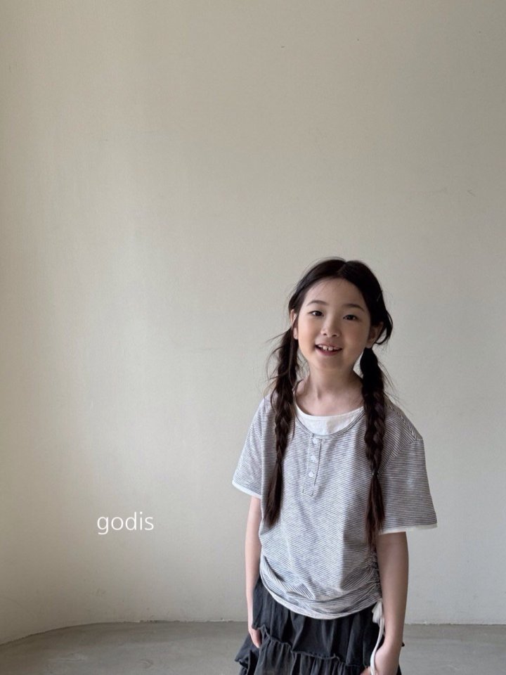 Godis - Korean Children Fashion - #Kfashion4kids - String Tee - 8
