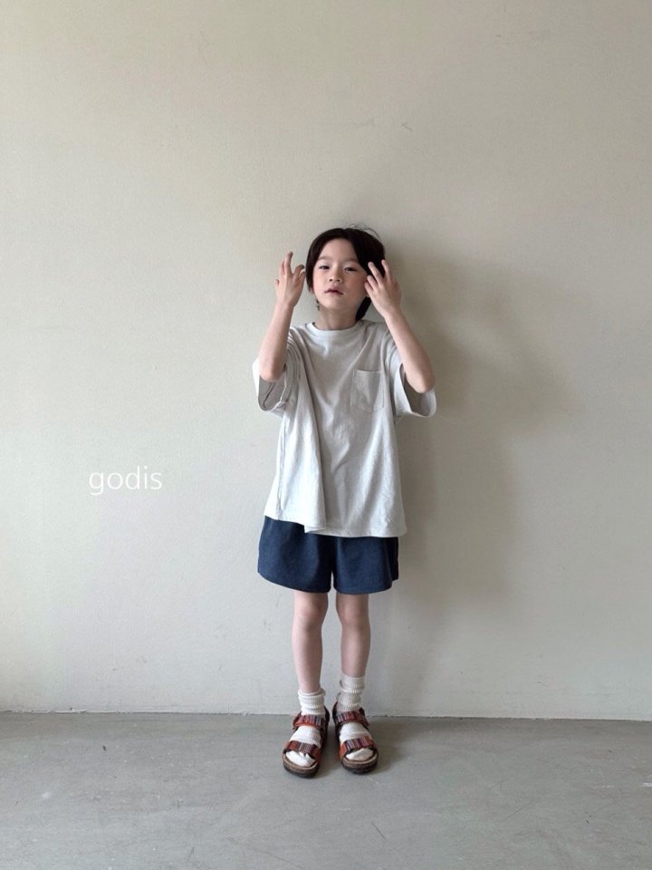 Godis - Korean Children Fashion - #Kfashion4kids - Stitch Pocket Tee