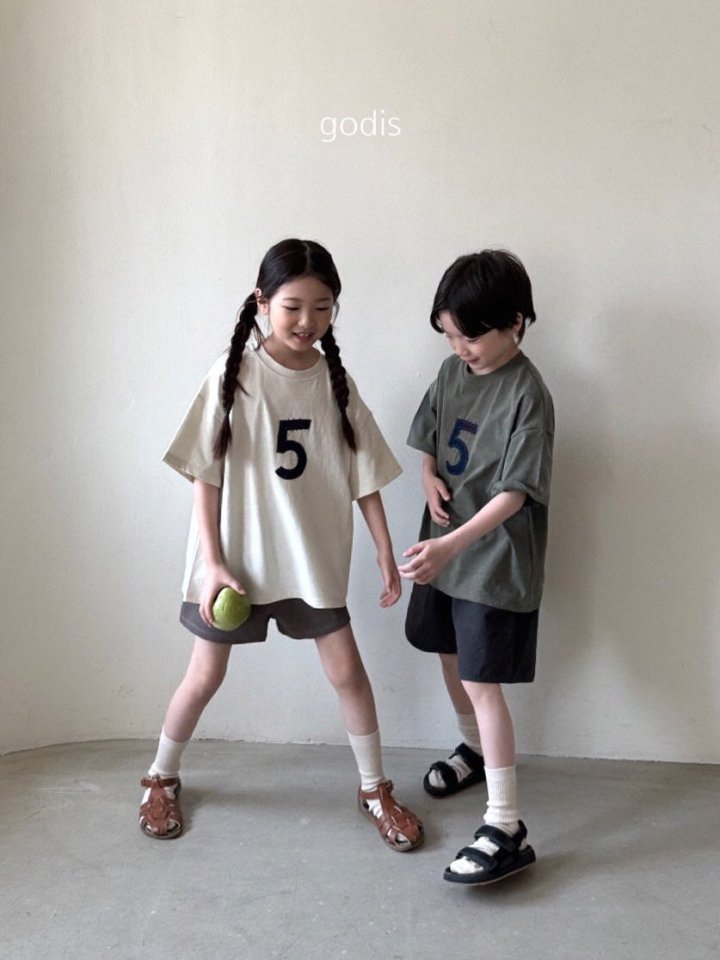 Godis - Korean Children Fashion - #childofig - Number Five Tee - 11