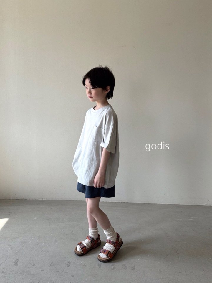 Godis - Korean Children Fashion - #childofig - Stitch Pocket Tee - 6