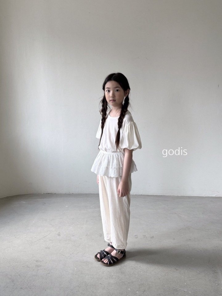 Godis - Korean Children Fashion - #childrensboutique - Natural Dango Pants - 10