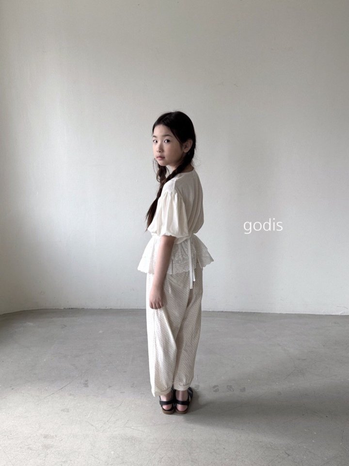 Godis - Korean Children Fashion - #discoveringself - Natural Dango Pants - 12